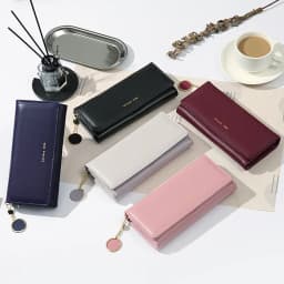 Fashion High Quality Women Wallets Brand Letter Long Tri-fold Wallet Purse Fresh Leather Female Clutch Card Holder Cartera Mujer