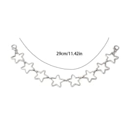 Y2k Metal Pearl Chain Strap For Bags Multi-layer Bag Chain For Handbag DIY Handles Star Pendant Shoulder Bag Chain Accessories