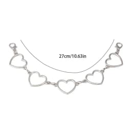 Y2k Metal Pearl Chain Strap For Bags Multi-layer Bag Chain For Handbag DIY Handles Star Pendant Shoulder Bag Chain Accessories