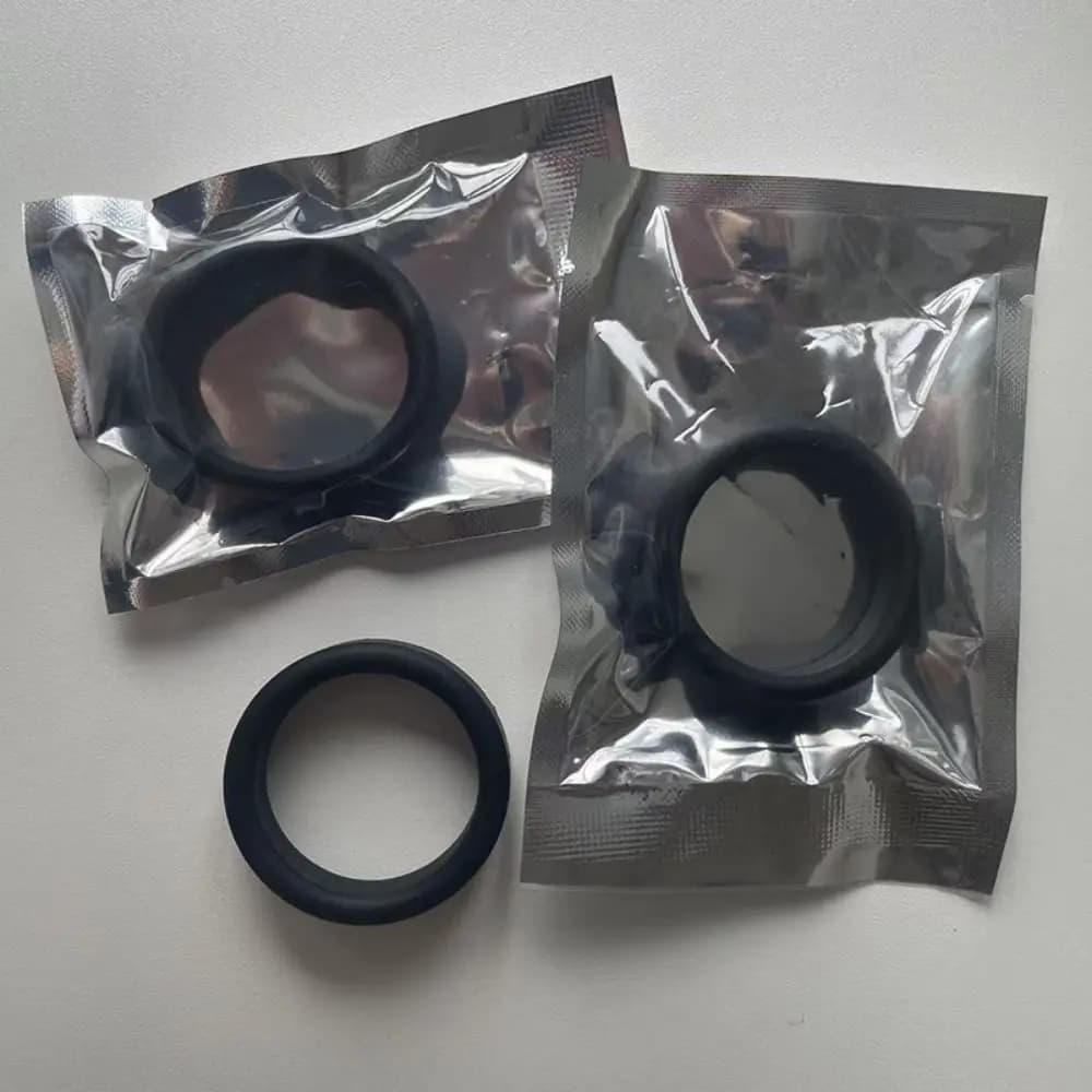 3Pcs Durable Thick Flat Rubber Ring Silicone Diameter 35 mm Luggage Wheel Ring Elastic Flexible Wheel Hoops Luggage Wheel