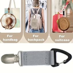 Outdoor Travel Straw Hat Clip Portable Hat Clip Multi-Purpose Outdoor Storage Clip