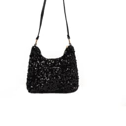 Popular Trendy Women's Korean-Style Handbag with Sequins - Versatile Single-Shoulder Small Bag