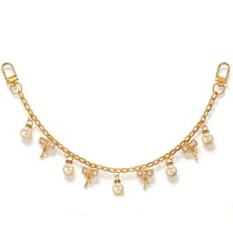 Pink Butterfly Purse Chain Charm Gold Chain Bag Keychains Luxury Pendant Decorativos Hanging Charms