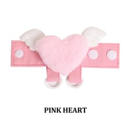 Creative Angel Wings Bag Pendant Cute Cartoon Heart Keychain Sweet Girl DIY Display Buckle Bag Accessories Girls Handmade Gifts