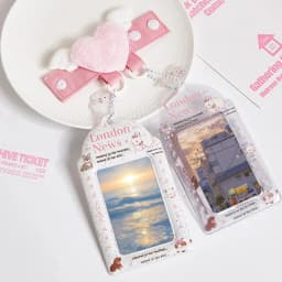 Creative Angel Wings Bag Pendant Cute Cartoon Heart Keychain Sweet Girl DIY Display Buckle Bag Accessories Girls Handmade Gifts