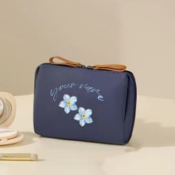 2024 New Women Cosmetic Bag Solid Color Korean Style Makeup Bag Pouch Toiletry Bag Waterproof Makeup Organizer Case Luxury Bag