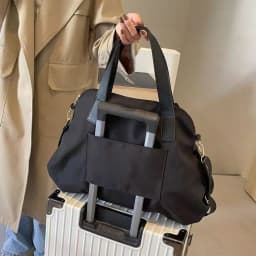 Large-capacity business travel luggage bag, Hello Kitty casual shoulder bag, cartoon tote bag, portable short-trip travel bag