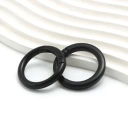 5-10 Pcs Metal Spring O Rings Clip Keychain Round Carabiner Clips Keyrings Snap Hook Buckle for Purse Shoulder Bag Lanyard
