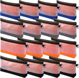 Waterproof Storage Bag Transparent PVC Tool Bag Anti-static Hardware Kit Portable Parts Bag Multifunctional Practical Work Bag