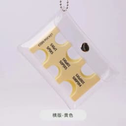 Japanese Coin Holder Wallet ,Coin Wallet,Mini Wallet,PVC Wallet,Portable Small Change Purse ,Transparent Card Case
