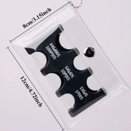 Japanese Coin Holder Wallet ,Coin Wallet,Mini Wallet,PVC Wallet,Portable Small Change Purse ,Transparent Card Case