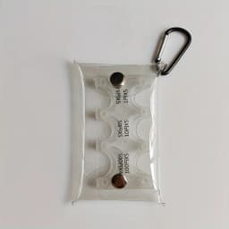 Japanese Coin Holder Wallet ,Coin Wallet,Mini Wallet,PVC Wallet,Portable Small Change Purse ,Transparent Card Case