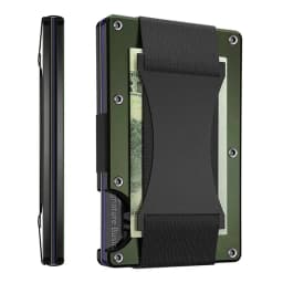 Forged Carbon Fiber Mini Slim Wallet Case Organizer for Men Cartera Tarjetero Hombre Cashback Credit Card Holder Luxury Gift