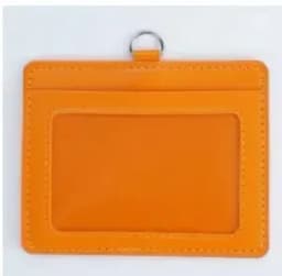Fashion PU Leather Card Holders Set Women Men Student Retractable Badge Reel ID Card Holder Cover Case Nurse Badge Lanyards