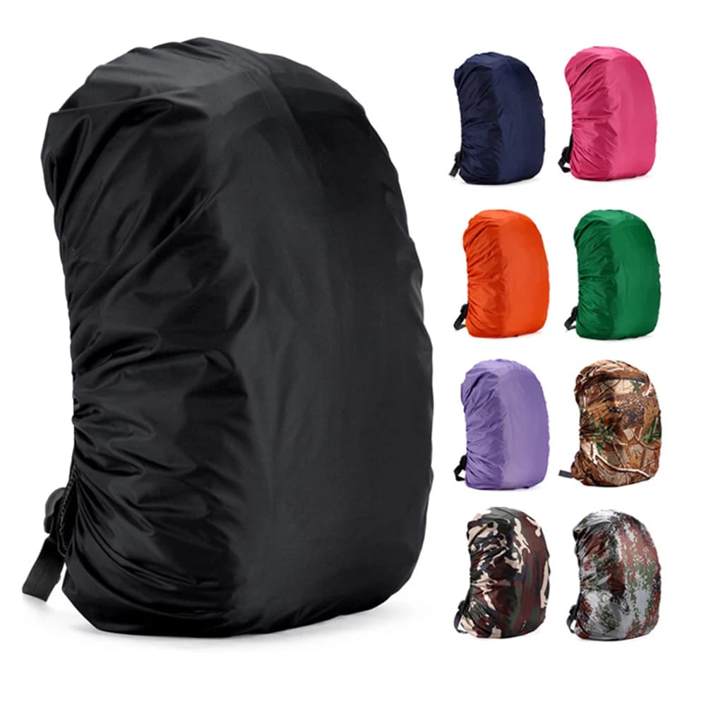 35L Outdoor Hiking Bag Rain Cover Universal Backpack Rain and Dust Cover School Bag Waterproof Cover