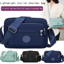 Men's and Women's Stylish, Lightweight, Simple and Single-Shoulder Crossbody Handbags