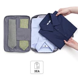 Outdoor Shirt Bag, Business Tie Bag, Multifunctional Storage Bag for Business Trips, Clothing Organizer Handbag