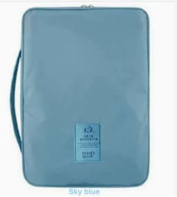 Outdoor Shirt Bag, Business Tie Bag, Multifunctional Storage Bag for Business Trips, Clothing Organizer Handbag