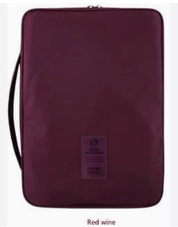 Outdoor Shirt Bag, Business Tie Bag, Multifunctional Storage Bag for Business Trips, Clothing Organizer Handbag
