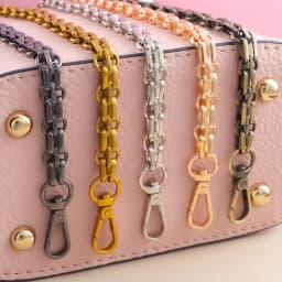 Metal Bag Chain Replacement Parts Accessories for Hand-Woven Shoulder Handbag DIY Handmade Tools Detachable Straps Purse Making
