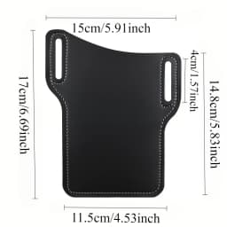 Universal Sports Waist Bag, Mobile Phone Waist Bag, Hanging Waist Bag, Leather phone belt bag，Outdoor equipment accessories