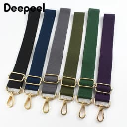 1Pc Deepeel 38mm Wide Canvas Bag Strap 80-140cm Adjustable Women's Handbag Replace Shoulder Straps Crossbody Bags Accessories