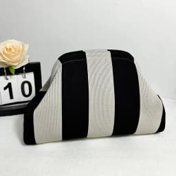 Summer Beach Clutch Bag Woven Crochet Handbags for Women Purses Knitting Dumpling Clutch Ruched Cute Cloud Casual Colorblock Bag