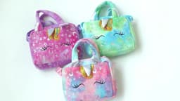 Fashion Sweet Unicorn Handbags For Girls Cute Kid Crossbody Shoulder Bag Children Birthday Party Gift Little Girl Small Purse