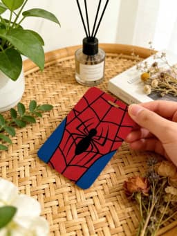 Cool-S-spider-m-ManS NFC Contactless Sliding Card Sleeve For Student Cards, Bus Cards, ID Cards, And Work Permits