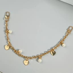 Pearl Flower Purse Chain Bag Extender Crossbody Purse Strap Crossbody Purse Strap Chain Extender