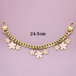 Pearl Flower Purse Chain Bag Extender Crossbody Purse Strap Crossbody Purse Strap Chain Extender
