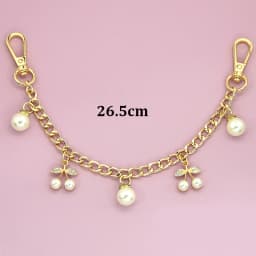 Pearl Flower Purse Chain Bag Extender Crossbody Purse Strap Crossbody Purse Strap Chain Extender