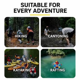 Waterproof Roll Top Travel Storage Bags Oxford Ultralight Ripstop Stuff Sacks for Camping Hiking Dirt Proof Packing Pouches