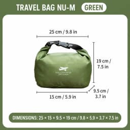 Waterproof Roll Top Travel Storage Bags Oxford Ultralight Ripstop Stuff Sacks for Camping Hiking Dirt Proof Packing Pouches