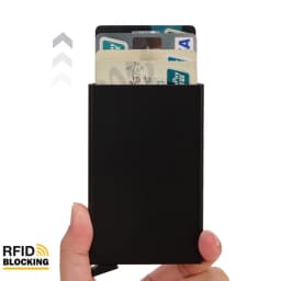 Rfid Smart Wallet Credit Card Holder Metal Thin Slim Men Women Pop Up Minimalist Wallet Small Cardholer Vallet Walets for Men