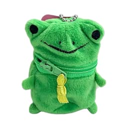 Cute Pink Fluffy Rabbit Coin Purse Keychain Cartoon Plush Doll Bag Charm Kawaii Mini Wallet Pendant Festival Gift