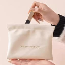 Automatic Closed Purse Bag Mini PU Separate Earphone Charging Cable Storage Bag Portable Zero Wallet Coin Lipstick Storage Bag