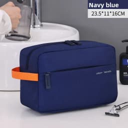 New Portable Toiletry Bag, Large Capacity Multifunctional Storage Bag Men's Makeup Bag Cosmetics Organizer, Essential for Travel