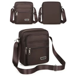 1pc Men's Shoulder Bag Business Leisure Large Capacity Portable Handbag Multi Layer Waterproof Summer Male's Crossbody Bags