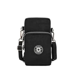 Crossbody Vertical Mobile Phone Bag Women Hanging Arm Elderly Cell Phone Bag Neck Cloth Bag Portable for Walking Small Bag