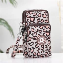 Crossbody Vertical Mobile Phone Bag Women Hanging Arm Elderly Cell Phone Bag Neck Cloth Bag Portable for Walking Small Bag
