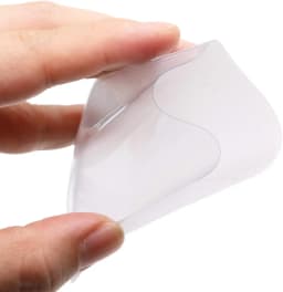 1-50pcs PVC Cards Protector Frosted Transparent Credit ID Card Cover Anti-magnetic Holder Postcard Container Storage Bags Case
