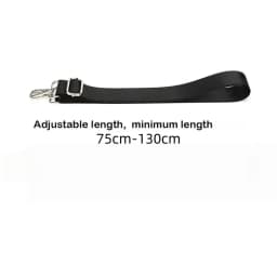Fashion Black Nylon Shoulder Bag Strap Adjustable Replacement Detachable Belt for Women Men Messenger Bags Handle Handbag Belt