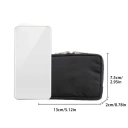 Slim-Style Waterproof Nylon Small Wallet, Multi-Functional Card Holder, Keychain, Women's Coin Purse