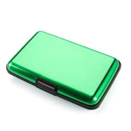 6 Card Slot RFID Blocking Credit Card Holder Men Women Coin Purse Aluminum Metal Waterproof Anti-Theft Wallet Business Card Case
