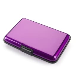 6 Card Slot RFID Blocking Credit Card Holder Men Women Coin Purse Aluminum Metal Waterproof Anti-Theft Wallet Business Card Case