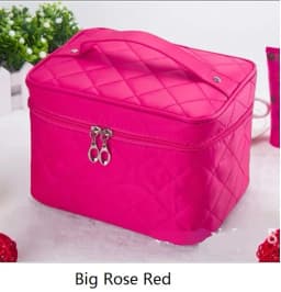Cosmetic Box 2026 Female Quilted Professional Cosmetic Bag Women's Large Capacity Storage Handbag Travel Toiletry Makeup Bag ML1