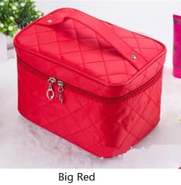 Cosmetic Box 2026 Female Quilted Professional Cosmetic Bag Women's Large Capacity Storage Handbag Travel Toiletry Makeup Bag ML1
