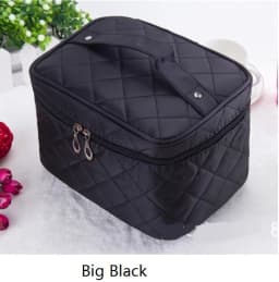 Cosmetic Box 2026 Female Quilted Professional Cosmetic Bag Women's Large Capacity Storage Handbag Travel Toiletry Makeup Bag ML1