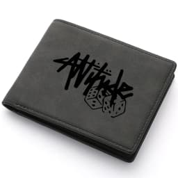 Men's Mini Short Wallet Multi-Card Slot Card Holder Fashion Casual Double Fold Wallet for Credit Cards And ID